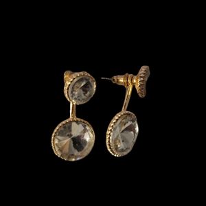 Gold Jacket Earrings